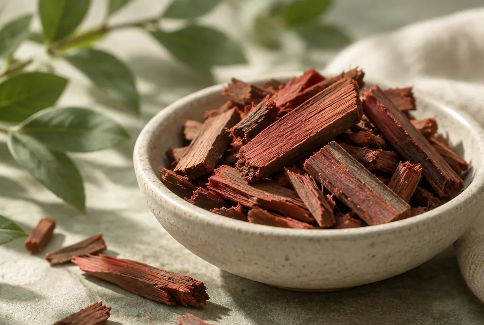 red sappanwood chips