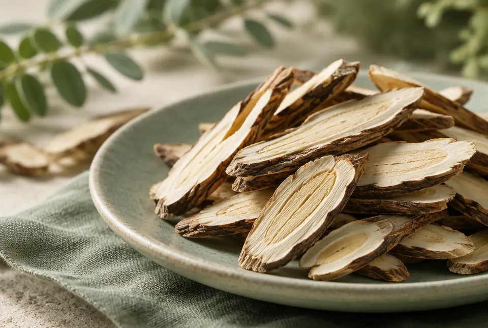 dried sophora root slices